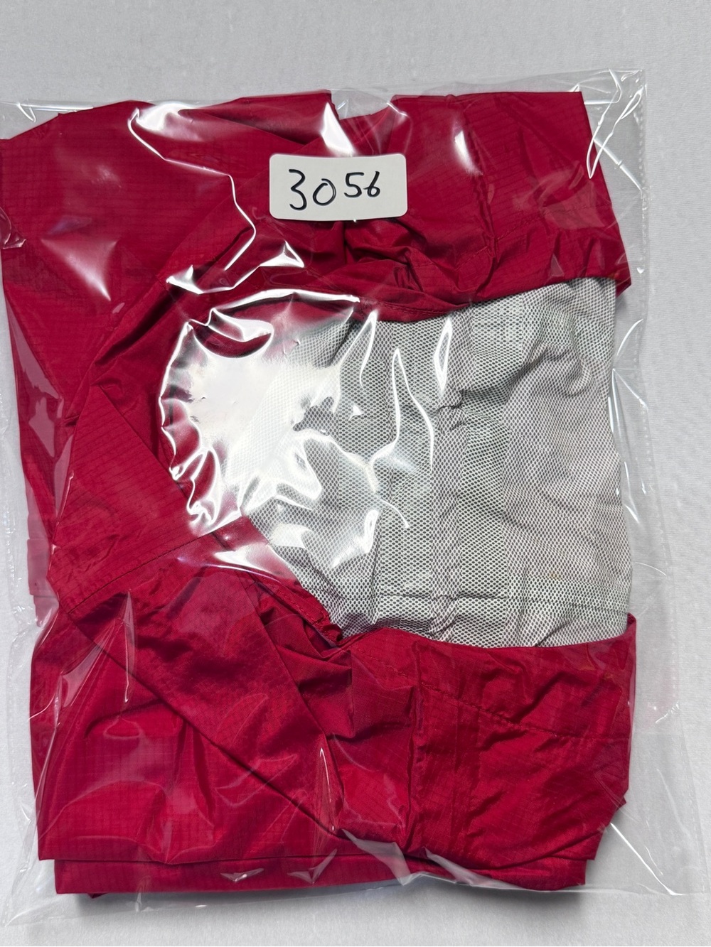 Mountain Hardwear Men’s Large Red Rain Jacket Full Zip With Hood - Picture 7 of 7